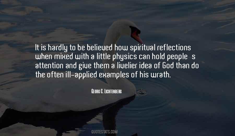 Reflection Of God Quotes #127807