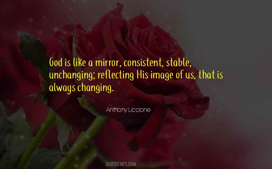 Reflection Of God Quotes #77412