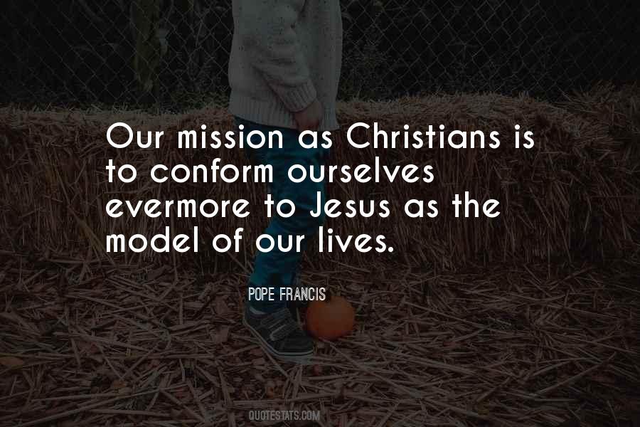 Christian Mission Quotes #117646