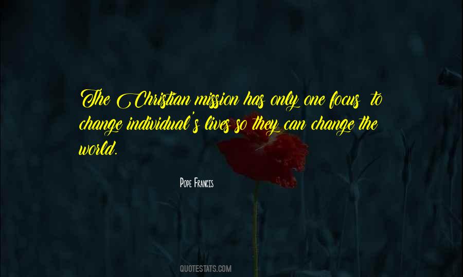 Christian Mission Quotes #1300149