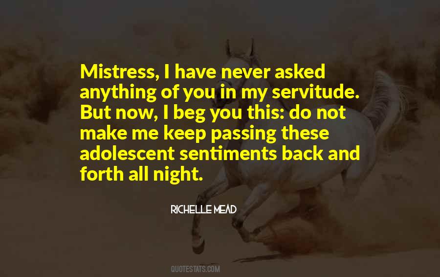 Quotes About Servitude #140140