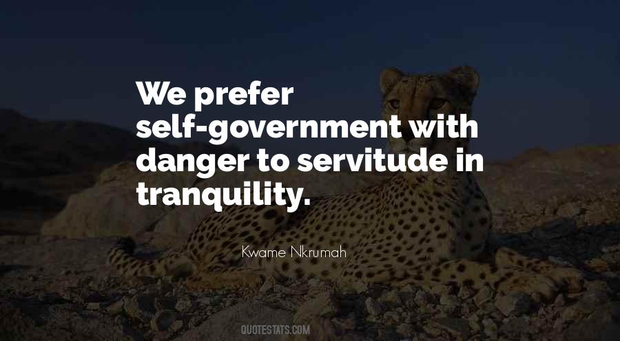 Quotes About Servitude #802287