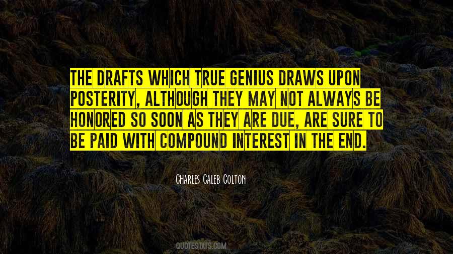 Quotes About Compound Interest #513960