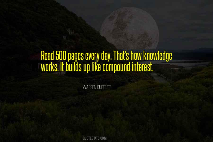 Quotes About Compound Interest #872308