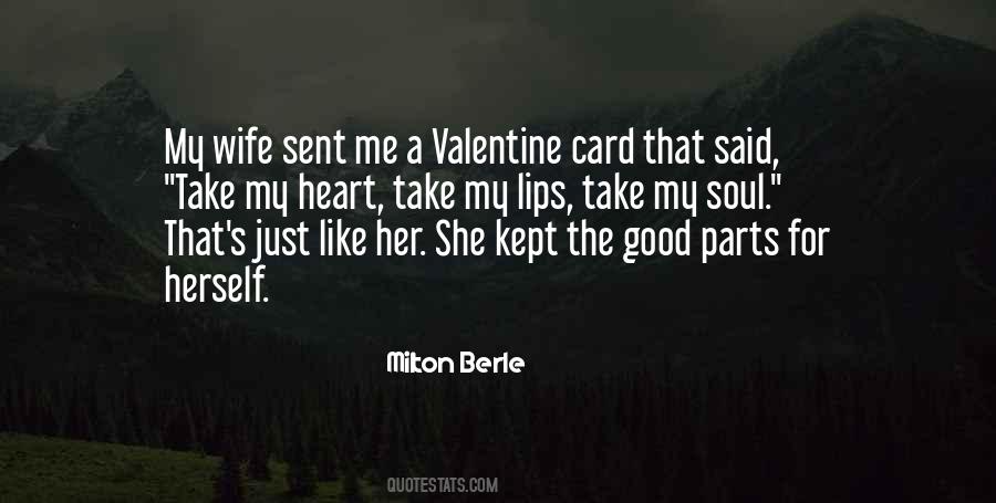 Quotes About A Valentine #1239369