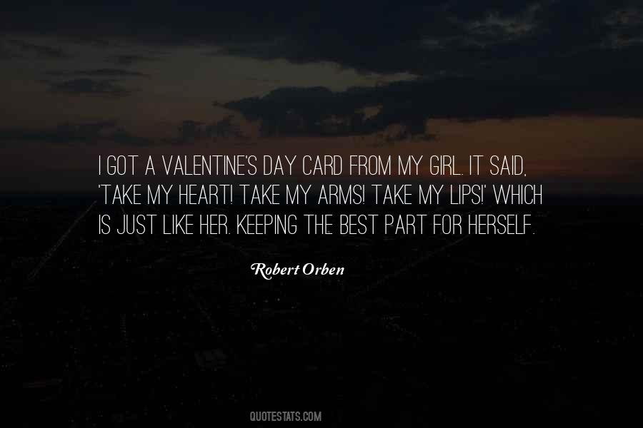 Quotes About A Valentine #1326337