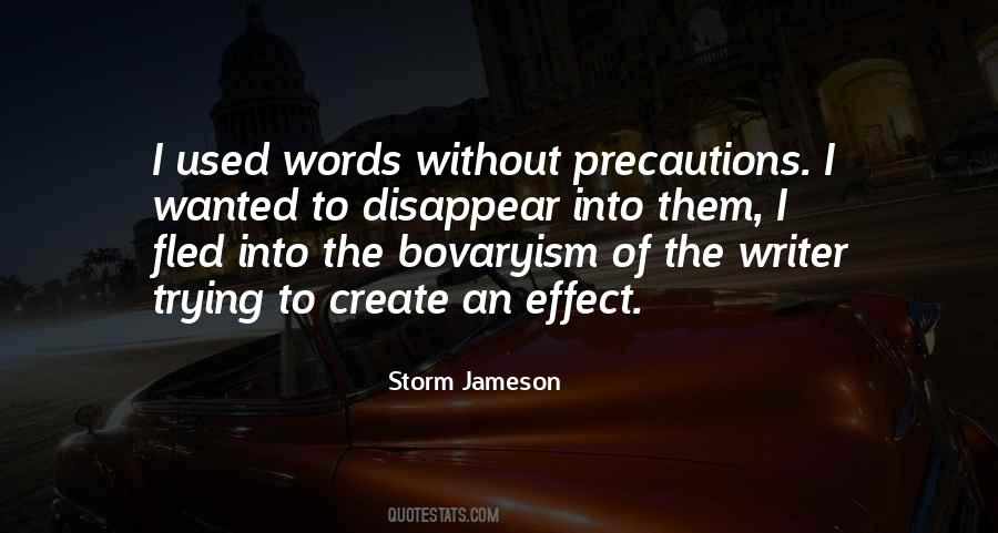 Effect Of Words Quotes #1271096