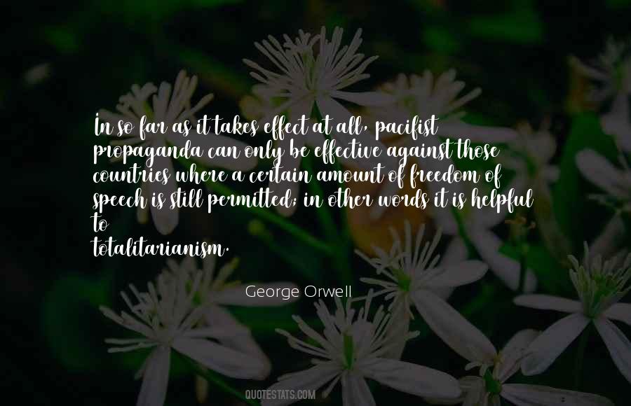 Effect Of Words Quotes #634468