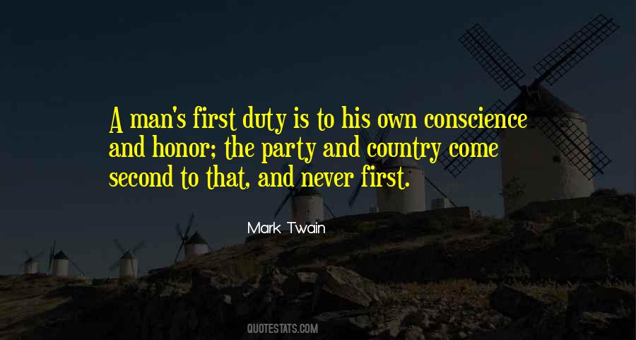 Duty Honor And Country Quotes #515608