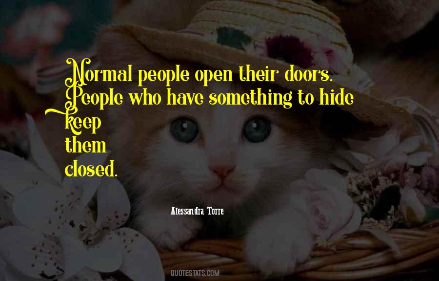 Quotes About Something To Hide #1845286