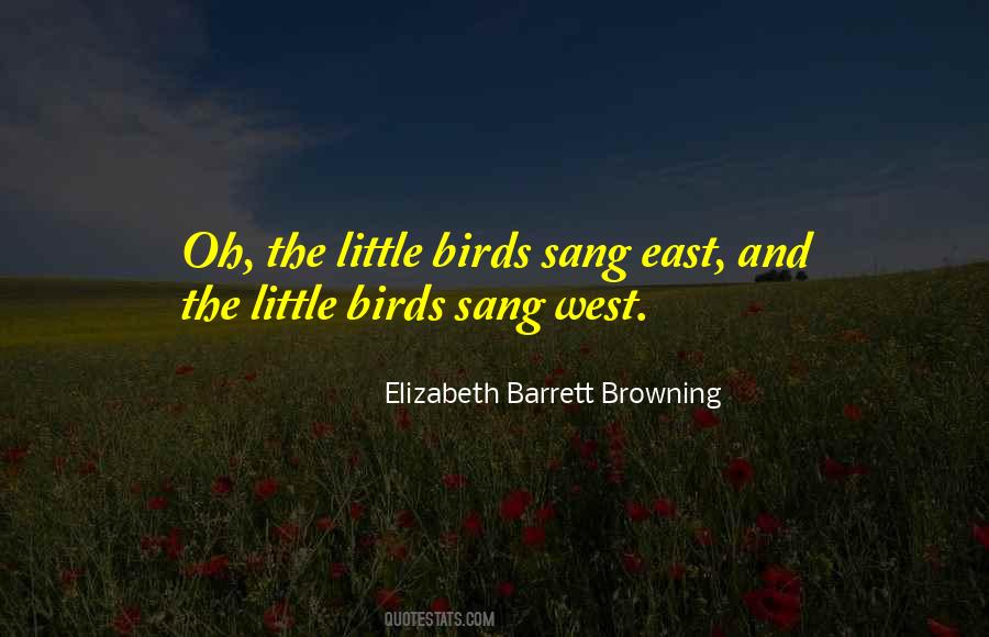 Quotes About Little Birds #410948
