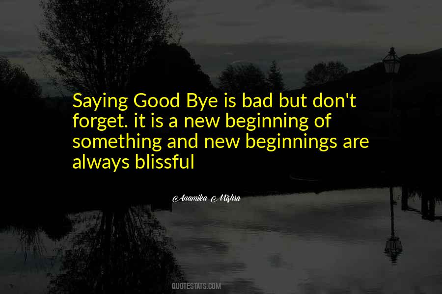 Quotes About Endings And New Beginnings #1416456