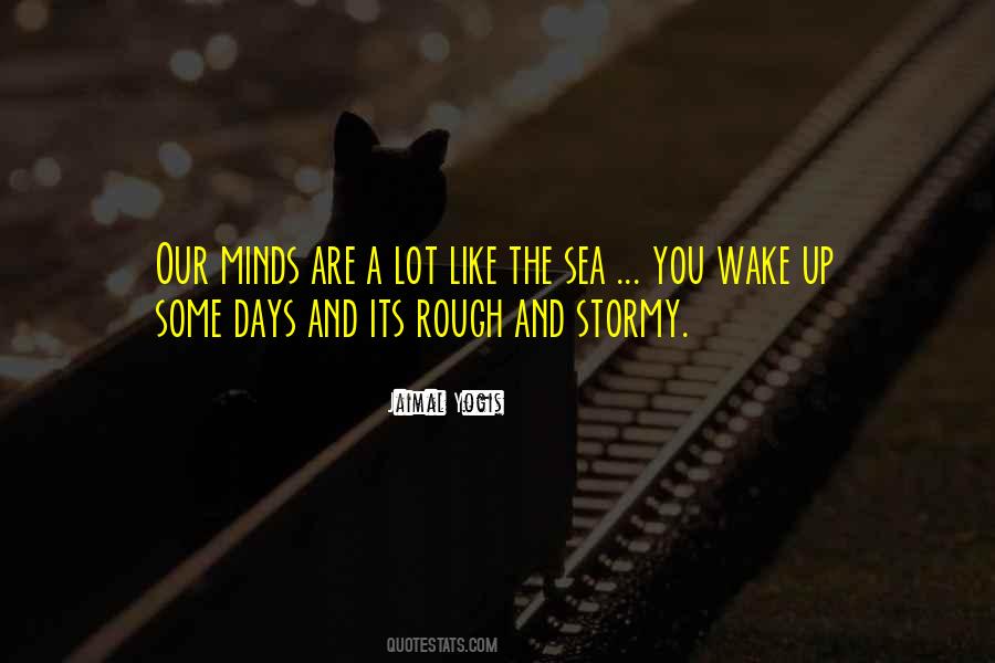 Quotes About The Stormy Sea #213119