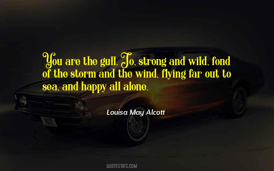 Quotes About Alone Happy #687045