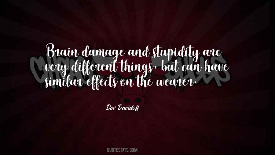 Quotes About Brain Damage #1271652