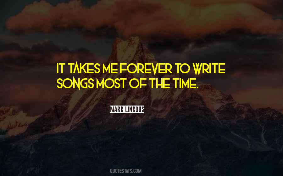 Time Song Quotes #228905