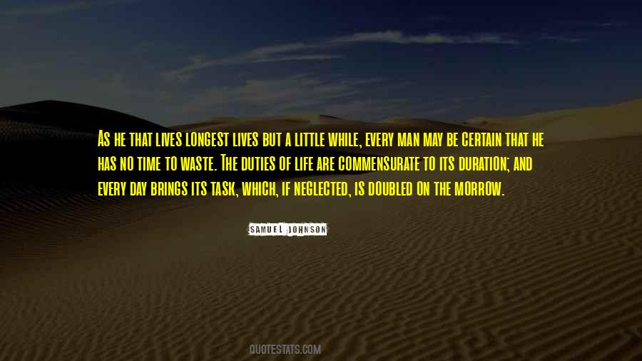 Quotes About Duration Of Life #350901