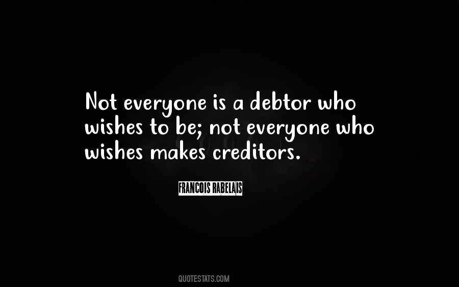 Quotes About Debtors #757243