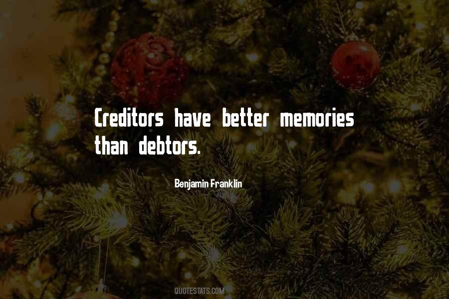 Quotes About Debtors #782575