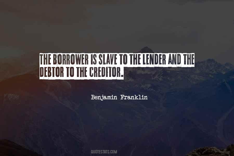 Quotes About Debtors #934723