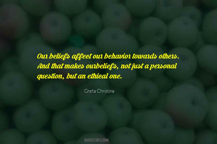 Quotes About Personal Beliefs #1859501