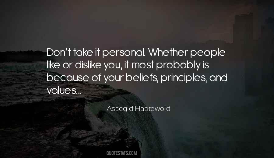 Quotes About Personal Beliefs #623236