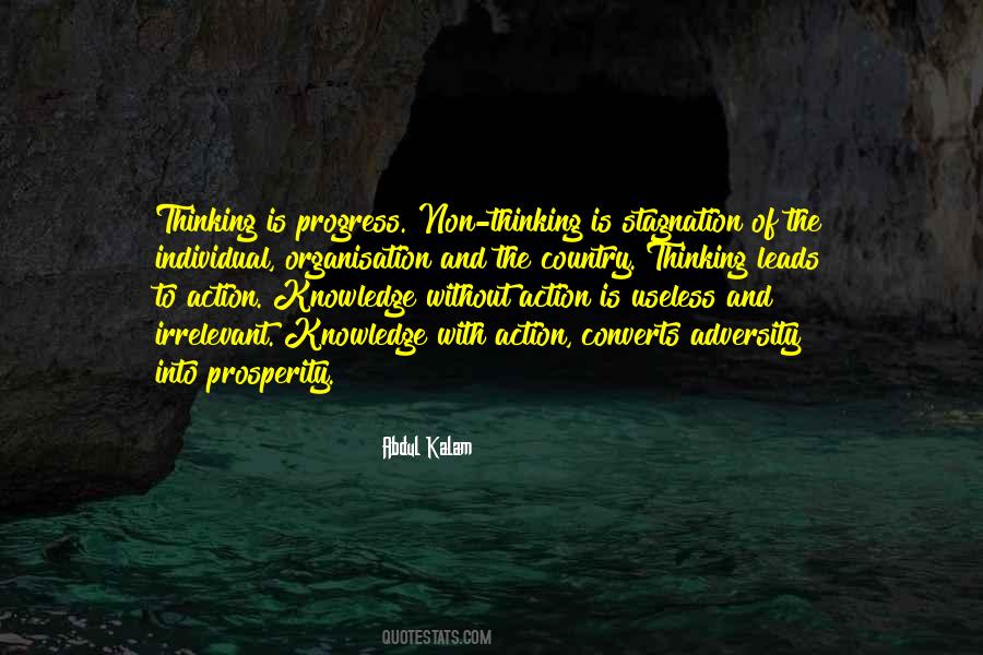 Quotes About Thinking And Action #940179