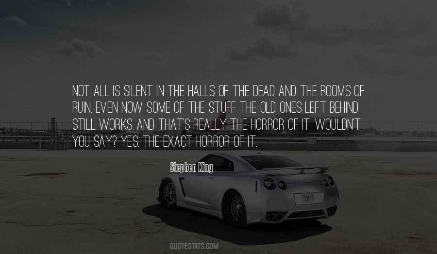 Quotes About Halls #1256211