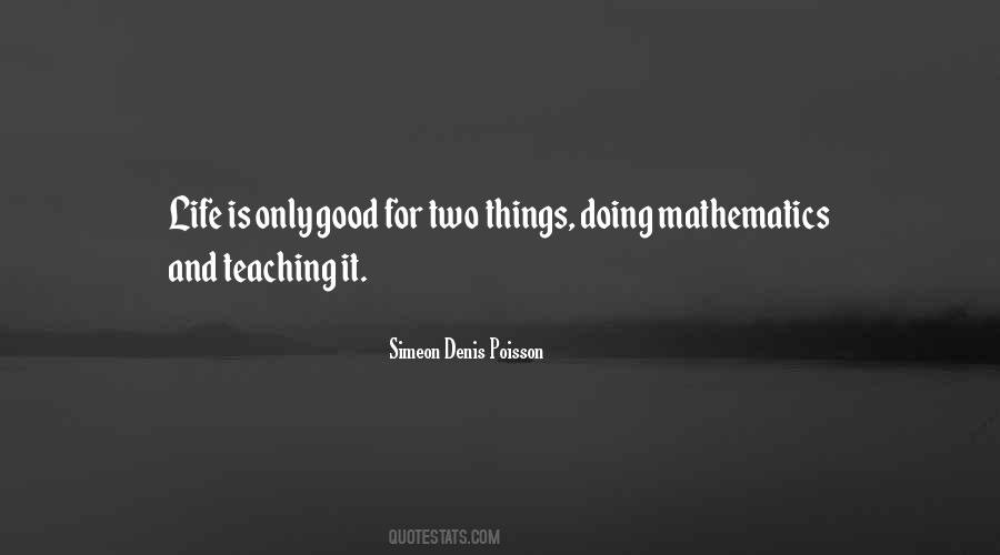 Life Mathematics Quotes #1751446