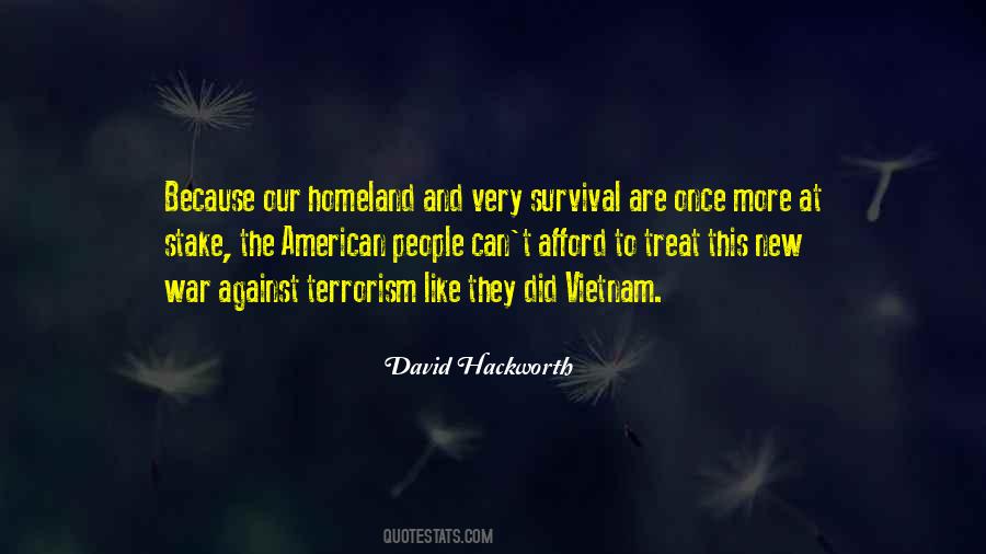Quotes About War Against Terrorism #1054890