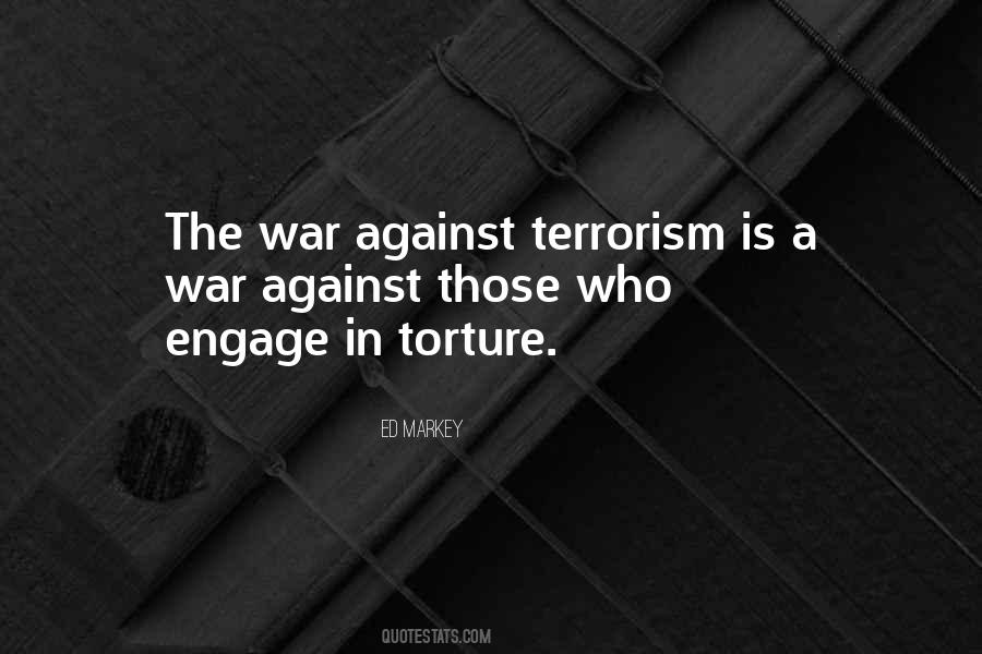 Quotes About War Against Terrorism #328555