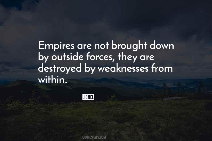 Quotes About Empires #1099650