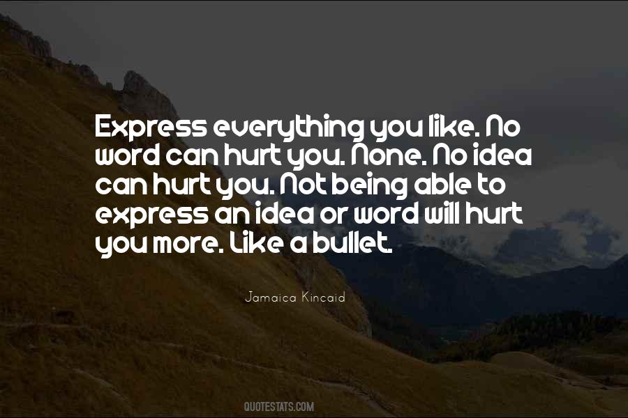 Quotes About No More Hurt #1361603