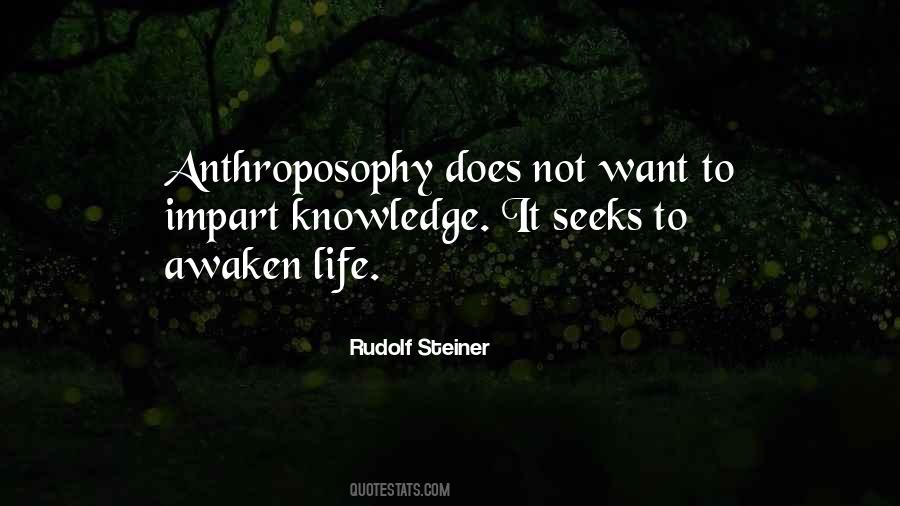 Quotes About Anthroposophy #1392918