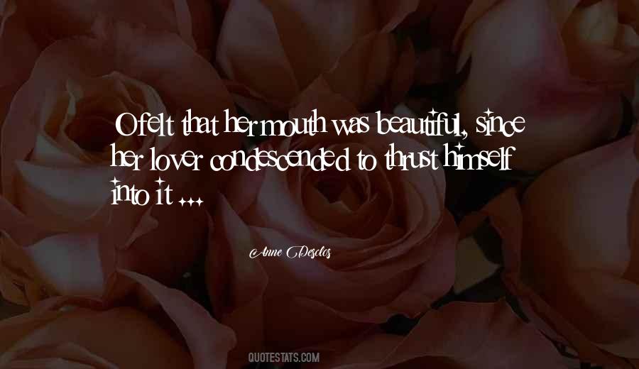 Her Lover Quotes #1118170