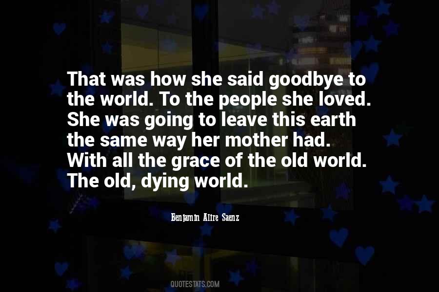 Quotes About Dying Mother #239226