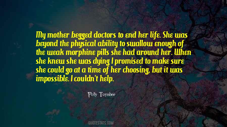 Quotes About Dying Mother #743109