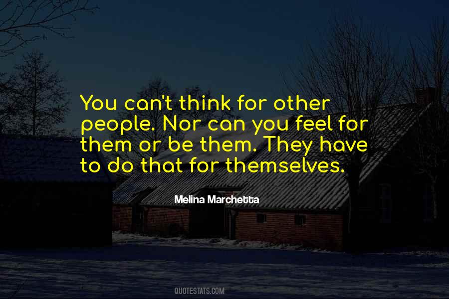 Think For Quotes #1332349