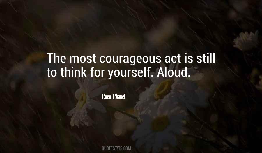 Think For Quotes #1373684