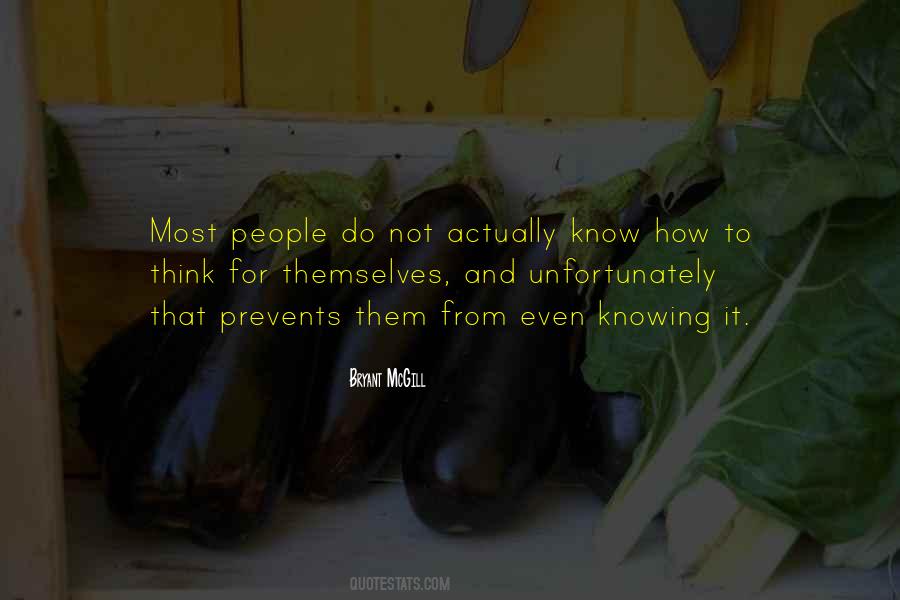 Think For Quotes #1396371