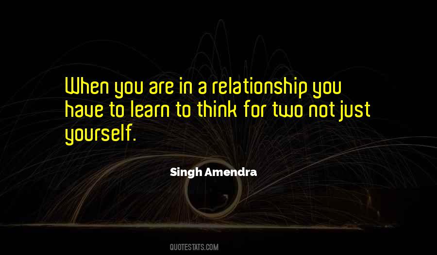 Think For Quotes #977515