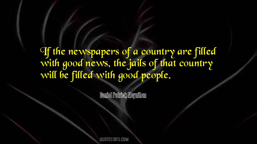 Quotes About Good Newspapers #1675881
