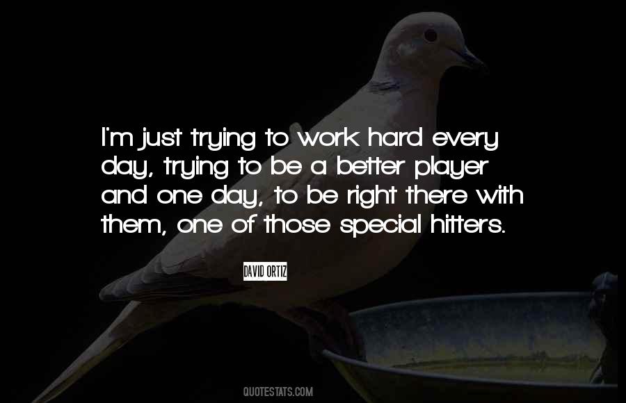 Quotes About Trying To Work Hard #1418197