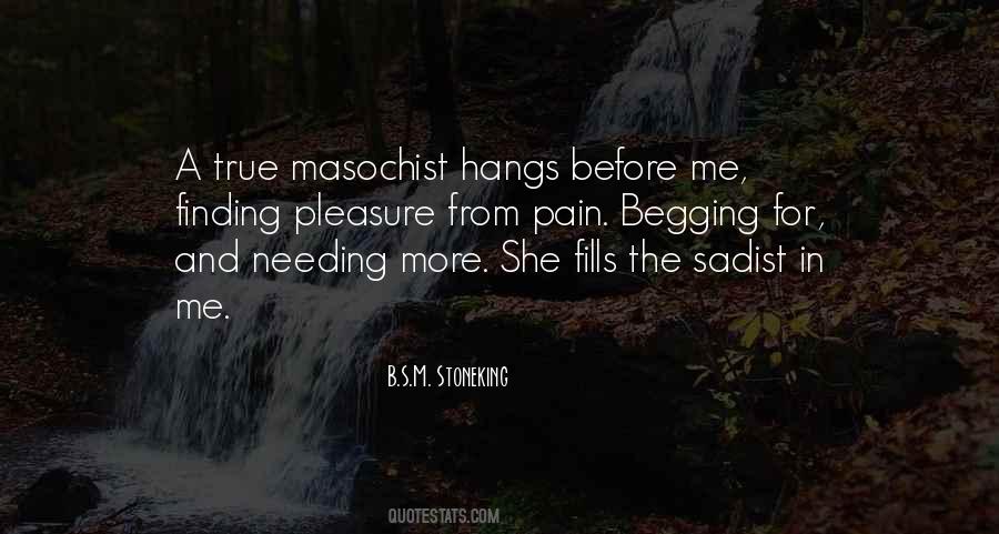 Pleasure Pain Quotes #256050