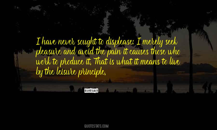 Pleasure Pain Quotes #267461