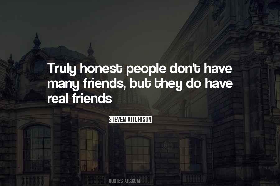 Honest People Quotes #1350100