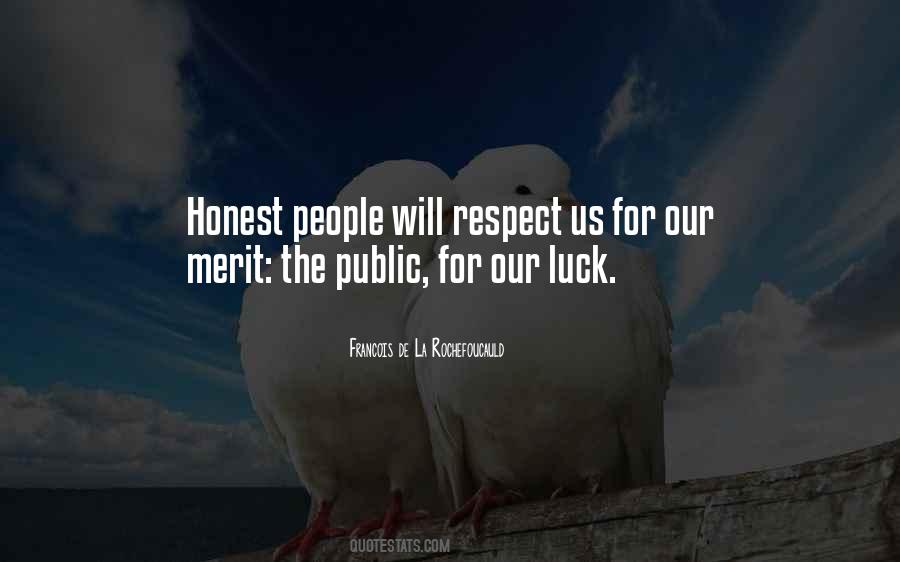 Honest People Quotes #1662276