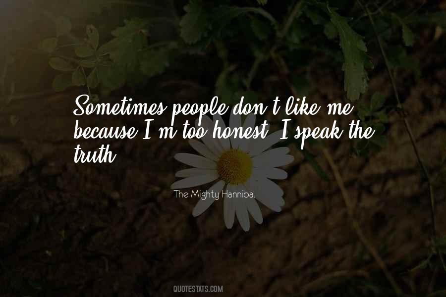 Honest People Quotes #55260