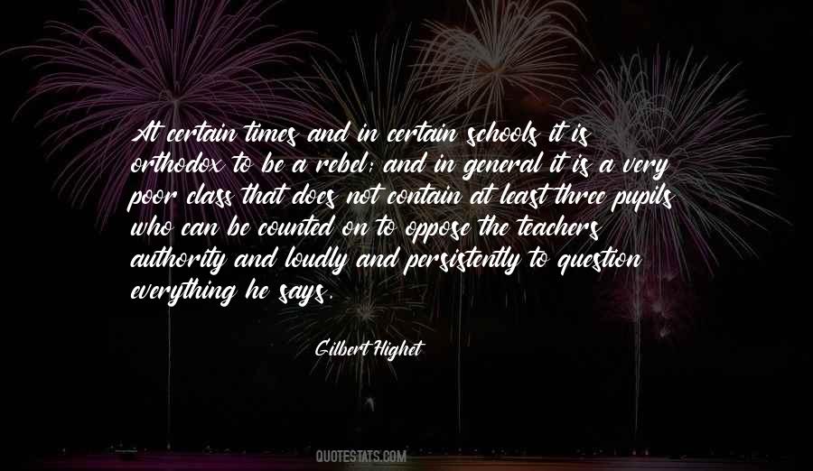 Quotes About Schools And Teachers #1878631