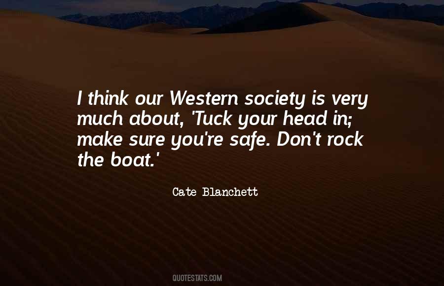 Quotes About Western Society #1736415